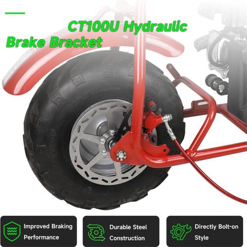 Sada držiakov hydraulických bŕzd pre minibike pre CT100U 98cc 3.0HP 2