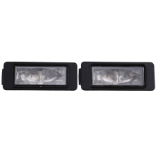 2 pezzi di luce targa per auto