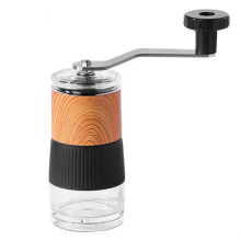 Manual Coffee Grinder Coffee Machine Wood Grain Color