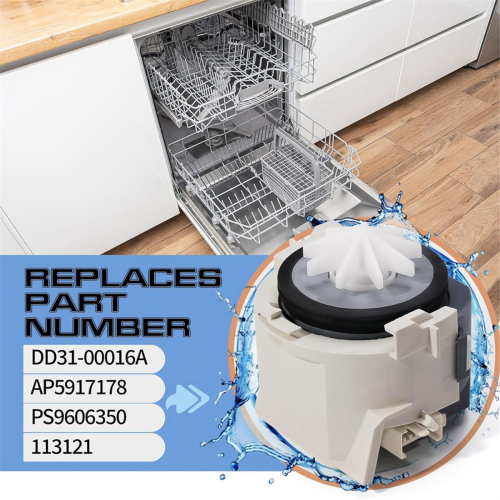 DD31-00016A Dishwasher Drain Pump Motor for 2