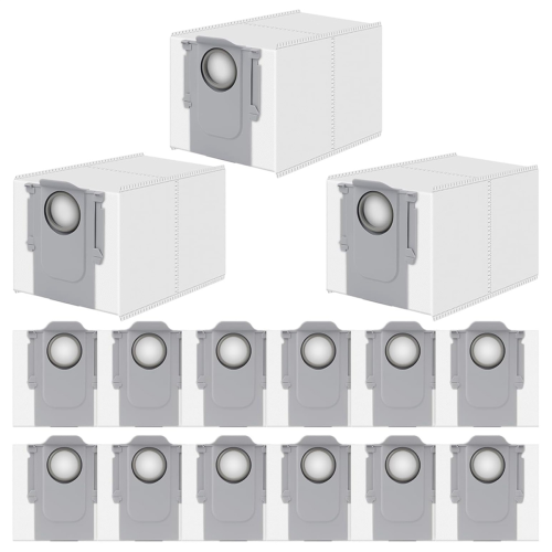 15-pack dammpåsar för Saros 10R/P10/P10S Pro/Qrevo