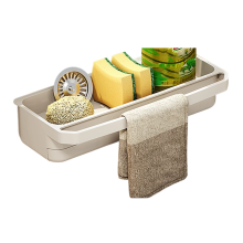 Kitchen Sink Organizer Rack,Self-Draining Shelf for Sponge B