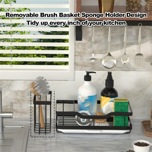 Multifunctional Sponge Holder - Kitchen Sink Holder Organizer 1
