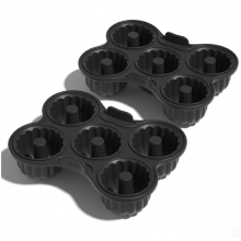 Silikonform til smultring i airfryer, 2 stk.
