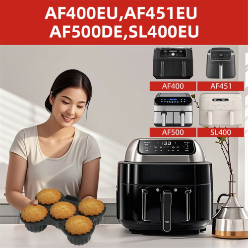 Silikonform för munkar i airfryer, munkar för 2 st 1