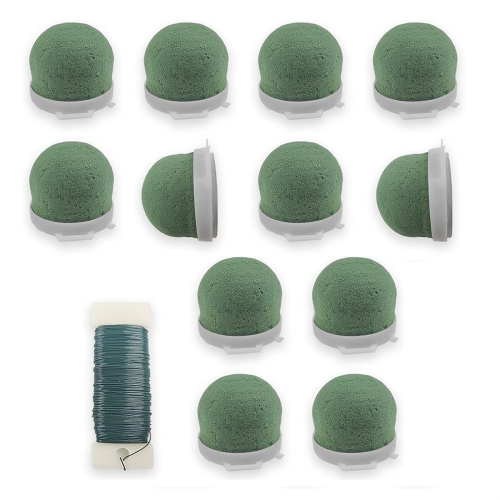 12 stuks mini steekschuimhouder steekschuim rond