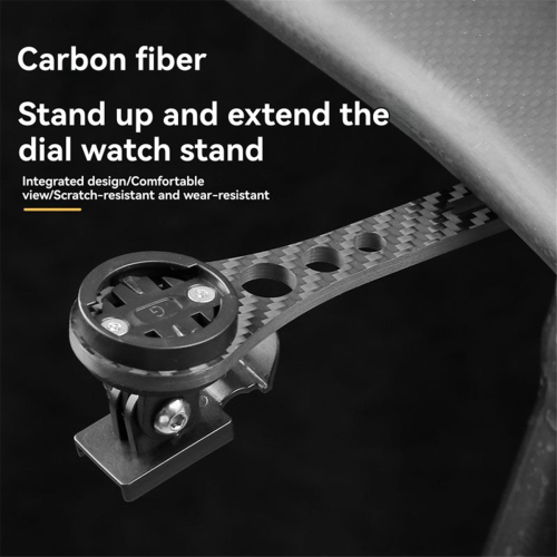 Sykkelcomputerstativ i karbonfiber 1