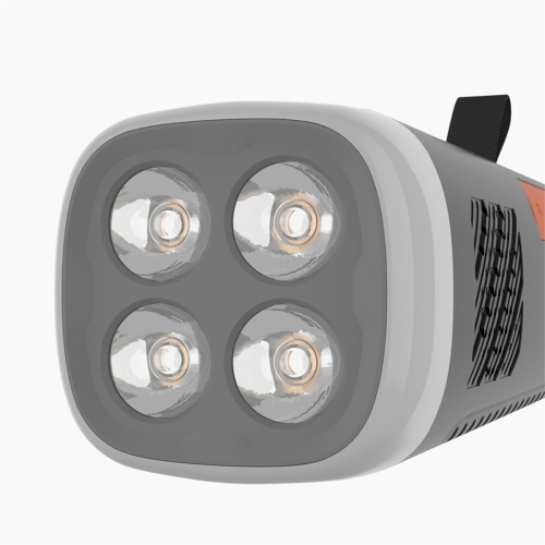 4500mAh nødradio FM/ Bluetooth USB/solcelle/håndsvingdynamo 1