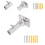 Flag Pole Holder High Strength Solid Mounting Base Stand Mount 4