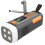 4500mAh nødradio FM/ Bluetooth USB/solcelle/håndsvingdynamo 1