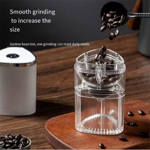 Portable Hand Grinder USB Charging Electric Coffee Grinder Home A 2