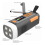 4500mAh nødradio FM/ Bluetooth USB/solcelle/håndsvingdynamo 6