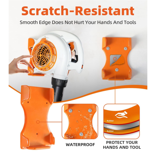 Handheld Leaf Blower Hanger, 1Pack Blower Rack for Garage Wall, 2