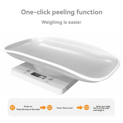 Small Pet Scale for Baking and Kitchen Weighing 1