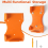 Handheld Leaf Blower Hanger, 1Pack Blower Rack for Garage Wall, 2