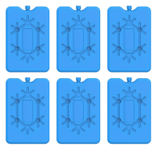 Caixa de enchimento para bolsa de gelo reutilizável para refrigerador