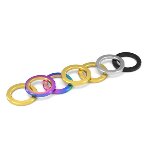 10 τεμάχια πλυντήριο τιτανίου ποδηλάτου M5 Universal Rainbow 2