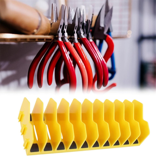 Pliers Organizer Hand Tool Organizers,Tool Drawer Organizer Yellow 2