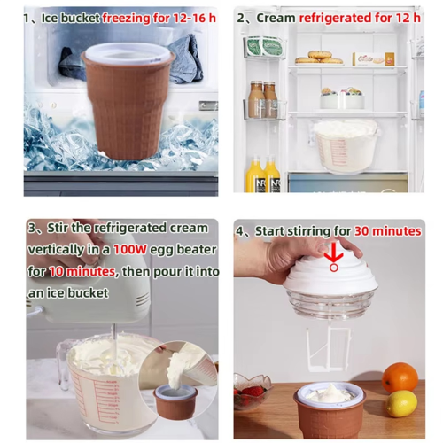 Automatische Eismaschine, Softeismaschine für Kinder 1