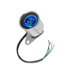 Gauge Speedometer for 1-4 Cylinders Digital Motorcycle Tachometer Odometer Fuel Gauge Universal Compatibility