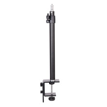 46-74cm Adjustable Tabletop C Clamp Desk Stand for DSLR Camera Camcorder with 1/4 Inch Screw Mounting Compatibility