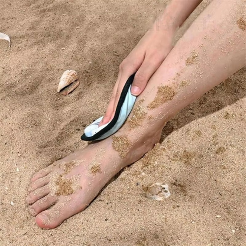 Miljøvenlig sandfjernerpose til stranden, -gratis sandaftørringsklud 1