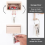 Key Holder for Wall,3D Key Holder Wall Mount,Key Organizer Wall Mount 2