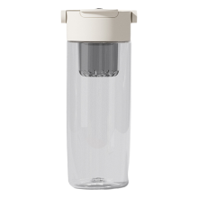 Xícara de chá magnética simples, copo esportivo de verão, copo refrescante de verão, branco
