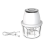 400ml Cordless Electric Food Processor - Garlic Chopper 1