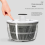 Salad Dehydrator Large Vegetable Dehydrator Manual Salad Spinner 3