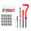 M7 Car Drill Bit Tool Metric Thread Repair Insert Kit Helical Coil 3
