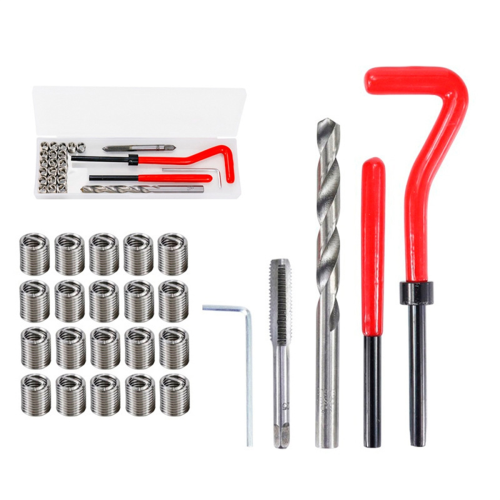 M7 Car Drill Bit Tool Metric Thread Repair Insert Kit Helical Coil 2