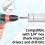 Inside Pipe Cutter for PVC Pipe 1/4 Inch Hex Shank for Drill 3