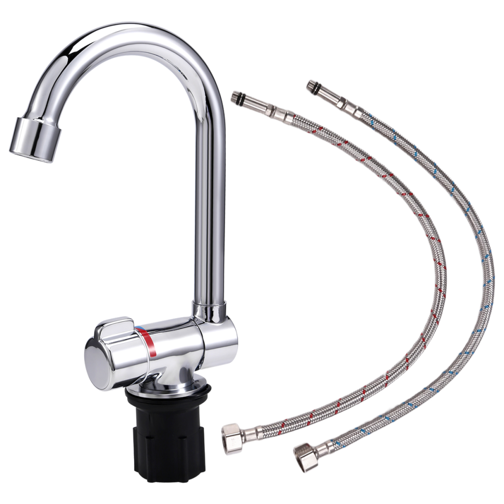 Rv Faucet For Caravan Rv 360Rotation Cold & Hot Water Mixer Tap 4713648024166