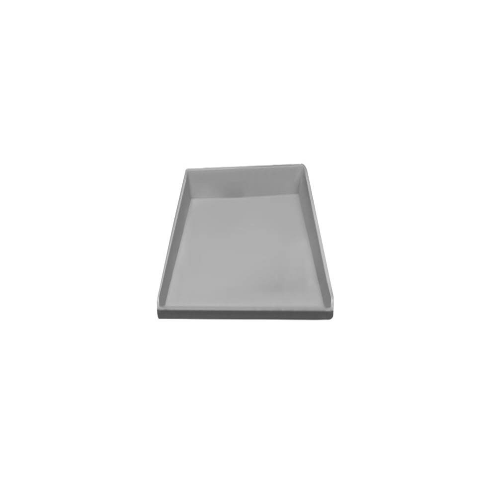 Fridge Floor Protector Mat 60x60cm Grey - Silicone Drip Tray with Raised Edge for Refrigerators, Washers, and Appliances-image-OPC-PKBG96Y-NEW