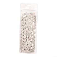 Alloy Steel Bicycle Chain with Hardened Pins and Rollers for 6-11 Speed Mountain and Road Bikes, Durable and Compatible