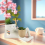 Lazy Guy Planter Resin Little Character Flowerpot Planter 4