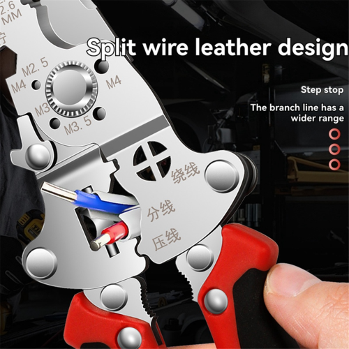 Foldable New Wire Stripper with Test Pencil Professional Cutting Tool 2