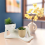 Lazy Guy Planter Resin Little Character Flowerpot Planter 3