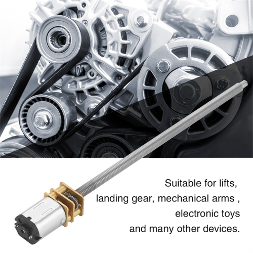 ZK30 DC 12V N20 reduktionsmotor med lang udgangsaksel 2
