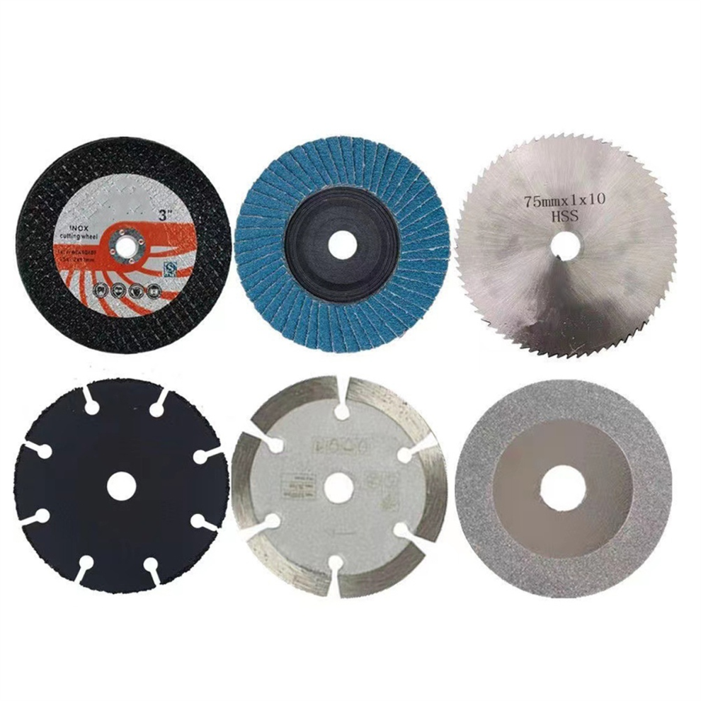 6Pcs 75Mm Cutting Disc For 10Mm Bore Angle Grinder Circular Saw Blade 4713648022681