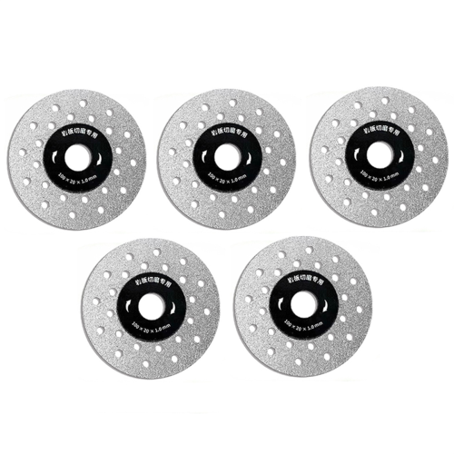 5 stk. Dia 100 mm klippeslibeskive