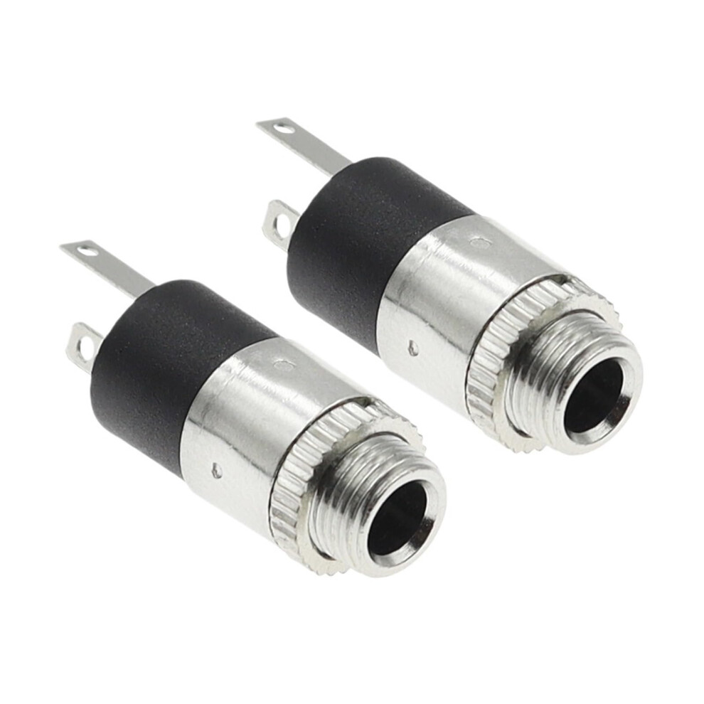 Pj392 3.5Mm Stereo Female Jack Connector - 100Pcs Audio Headphone Socket With Screw - Compatible With Various Audio Devices 6038364082459