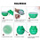 Mini-USB-Nebel-Humidifier, ätherischer Öl-Diffusor, 130 ml, 7-Farb-LED 5