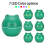Mini-USB-Nebel-Humidifier, ätherischer Öl-Diffusor, 130 ml, 7-Farb-LED 15
