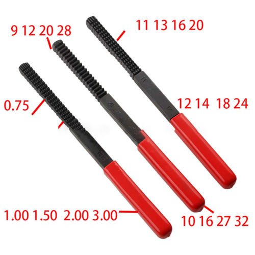 High Hardness Thread Restorer File for Stud Bolt Screw Pipe 1