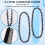 2x 6INCH Mini Chainsaw Chains Electric Chainsaws Accessory 7