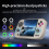 RG CubeXX Retro Handheld Game Console 3.95 Inch IPS Screen 32G Black 3