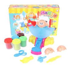 Hairdresser's Playdough Toy Set Kids DIY Clay Mold