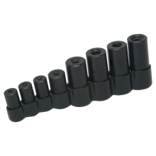 Pipenøkkelsett, 8 deler - 1/4" og 3/8" feste